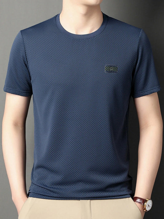 Men's Plus Size Breathable Short Sleeve T-Shirt NicholesGifts