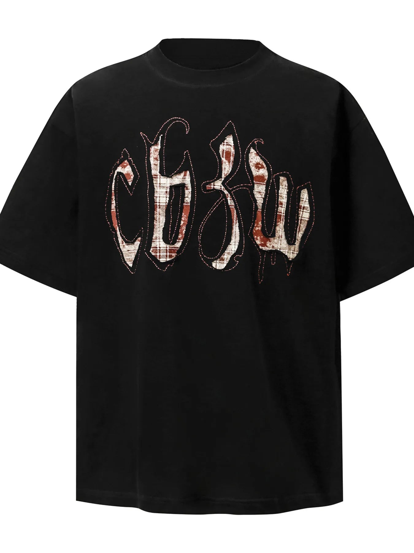 Men's Oversized Round Neck Short Sleeve T-Shirt Trendsi