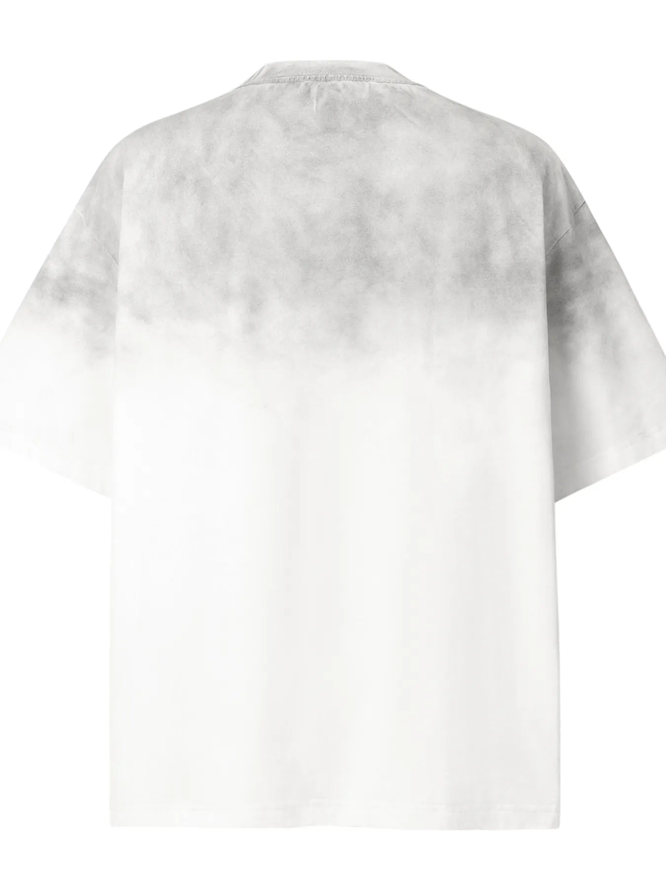 Men's Gradient Letter Round Neck T-Shirt Trendsi