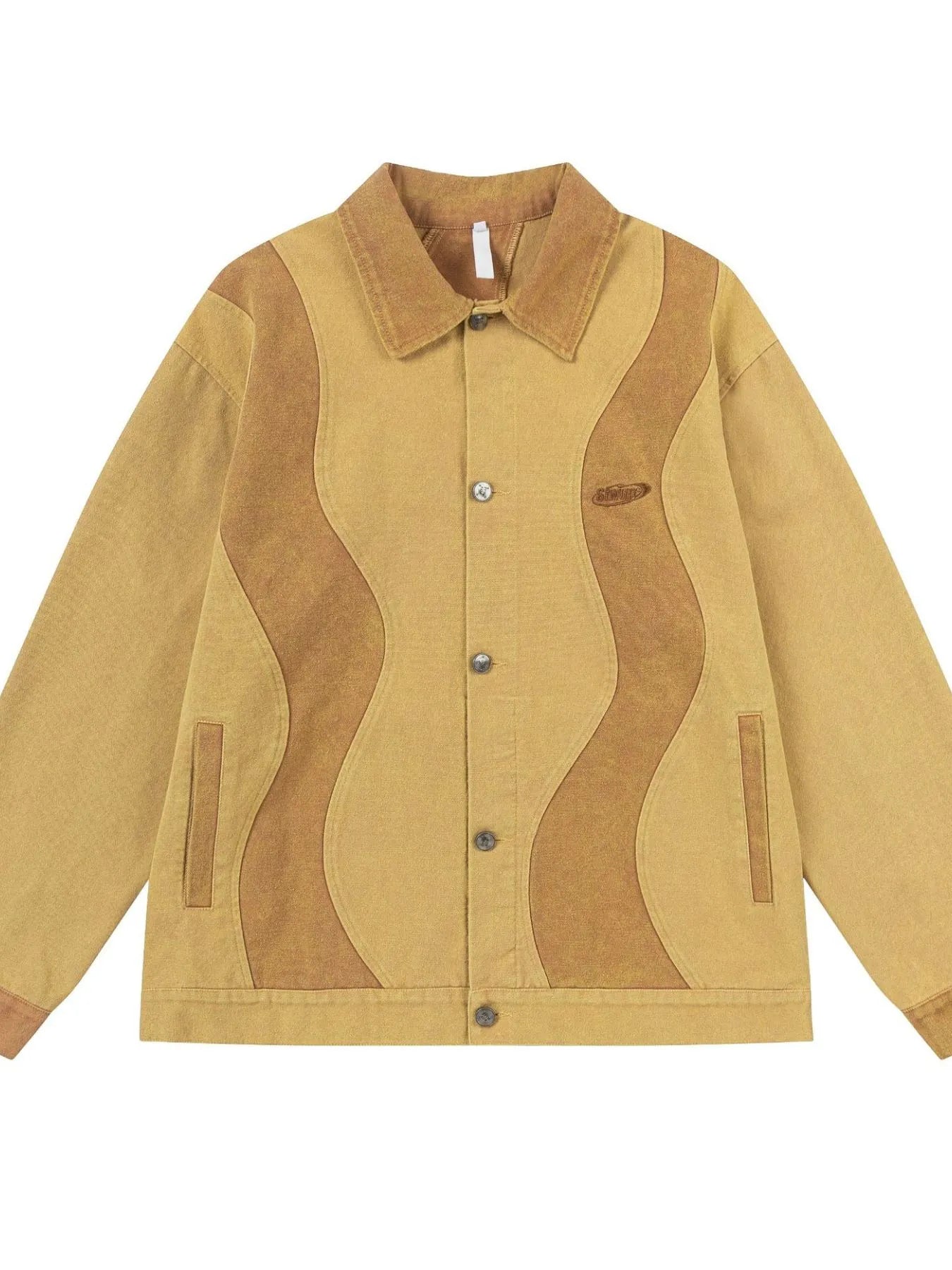 Men's Button Up Long Sleeve Jacket Trendsi