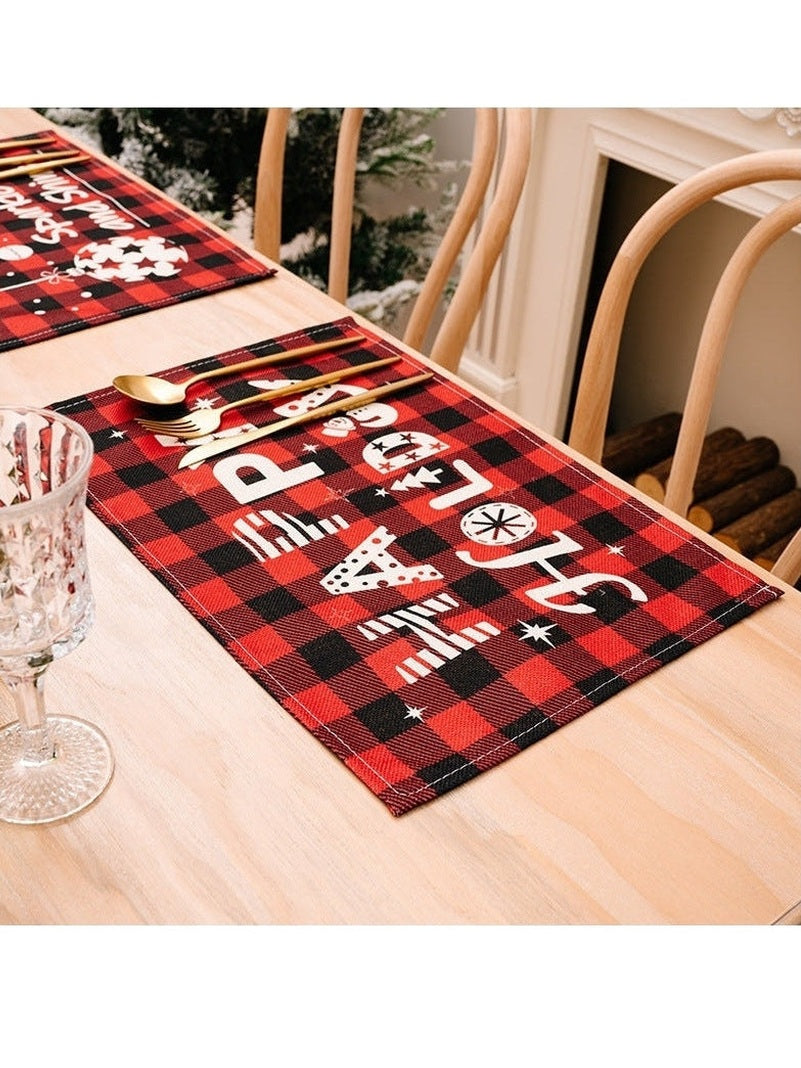 Assorted 2-Piece Plaid Placemats NicholesGifts