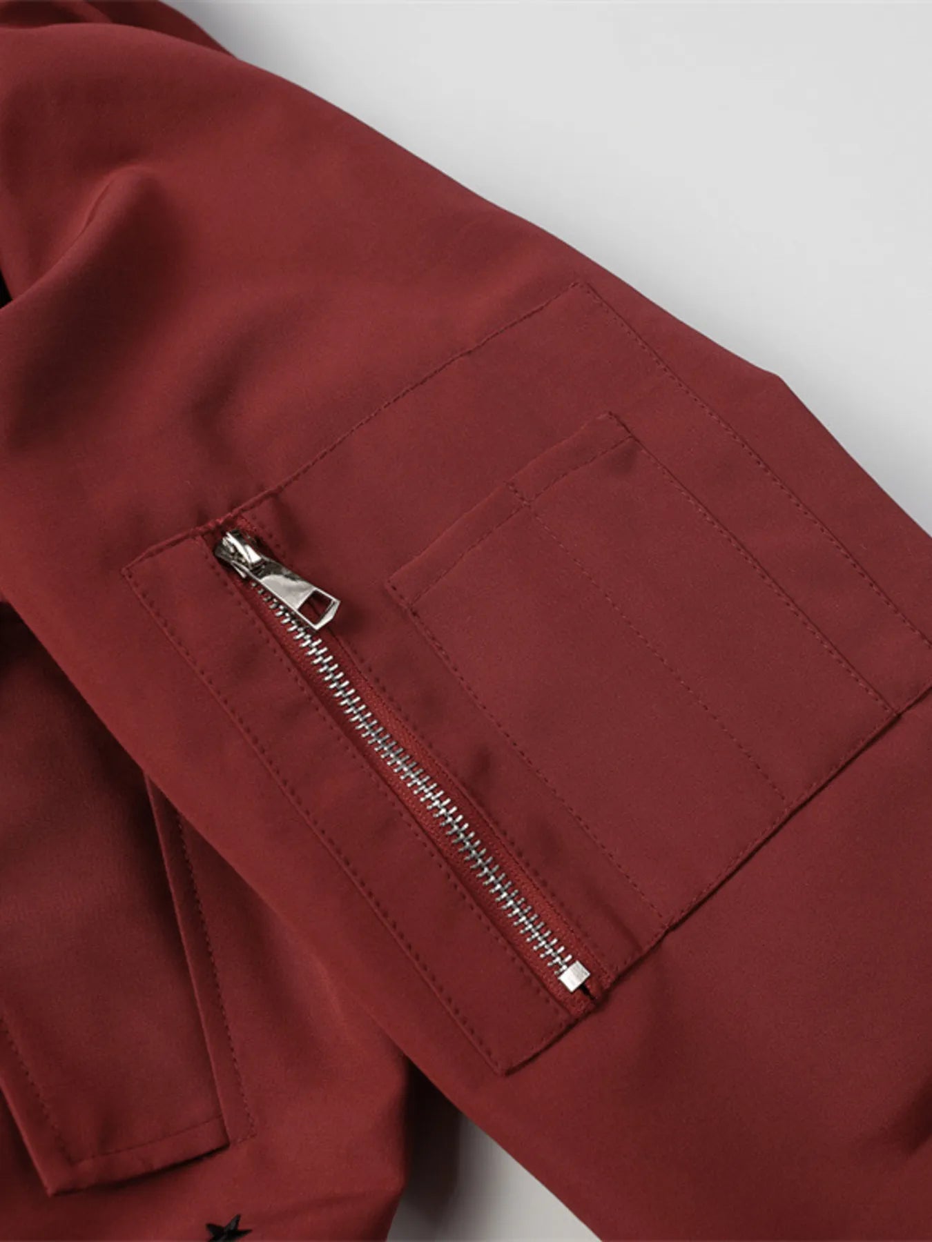 Men's Star Zip Up Hooded Jacket Trendsi