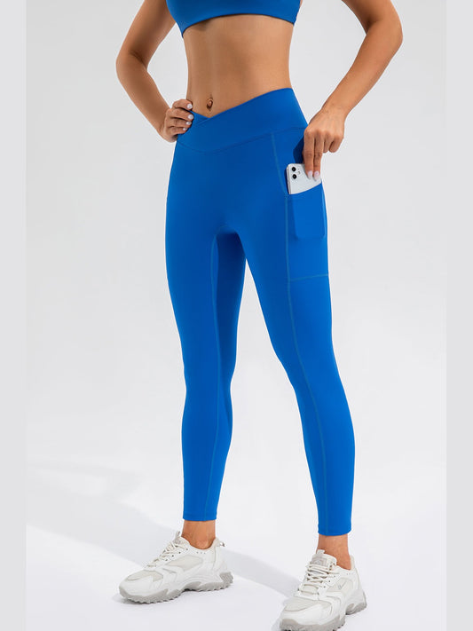 Women High Waist Active Leggings with Pockets NicholesGifts