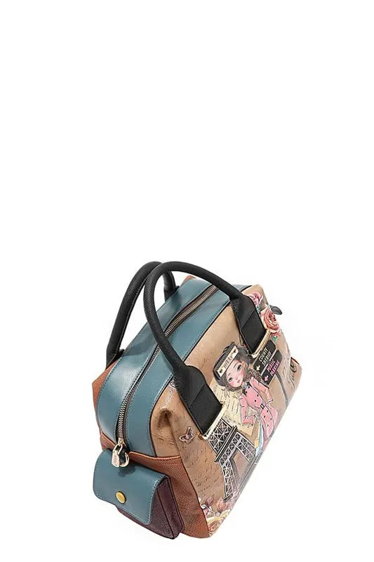 Nicole Lee USA Eco-Leather Boston Bag Trendsi