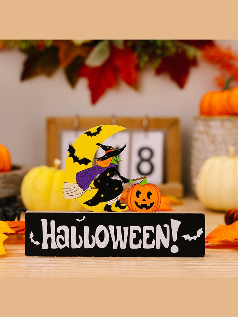 Assorted 2-Piece Halloween Element Ornaments