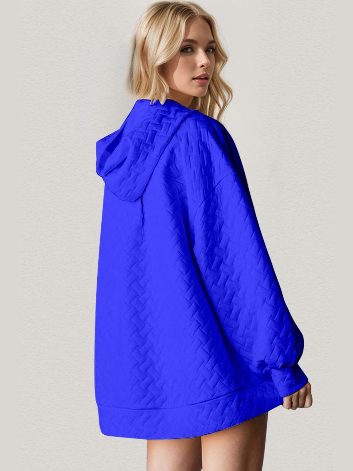 NicholesGifts Women Double Take Full Size Drop Shoulder Long Sleeve Hoodie nicholesgifts