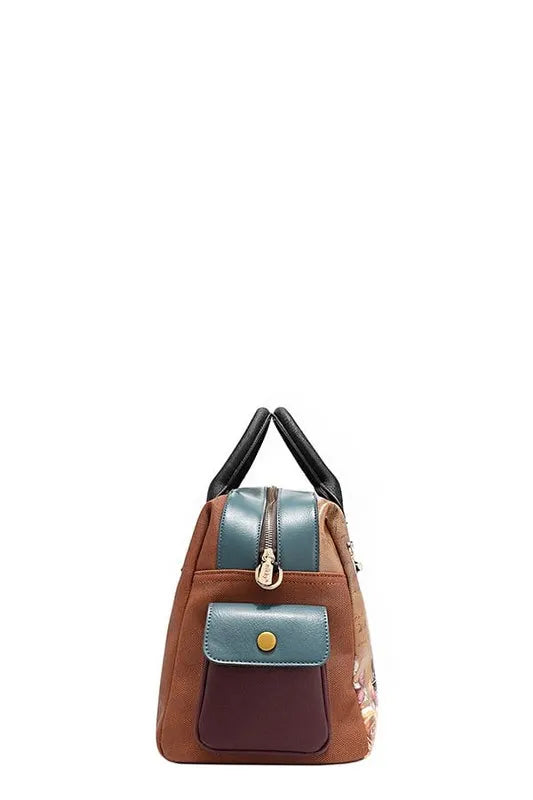 Nicole Lee USA Eco-Leather Boston Bag Trendsi
