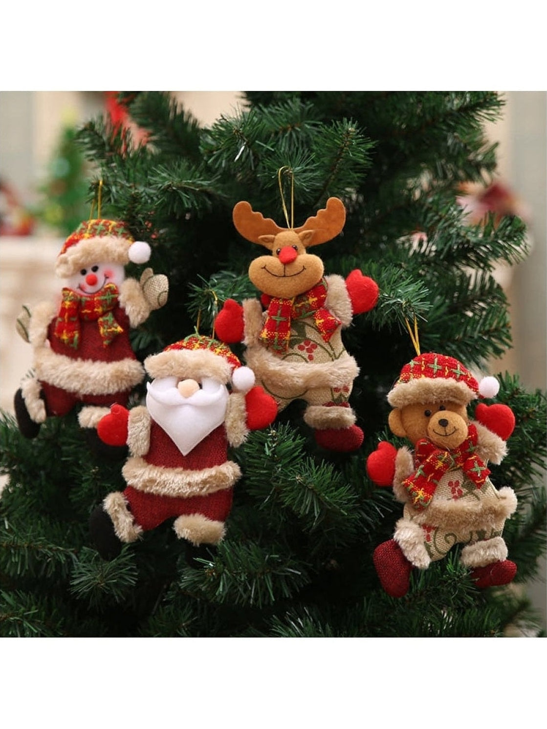 4-Piece Christmas Hanging Widgets NicholesGifts