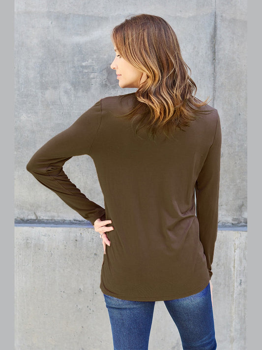 Basic Bae Full Size Round Neck Long Sleeve Top nicholesgifts