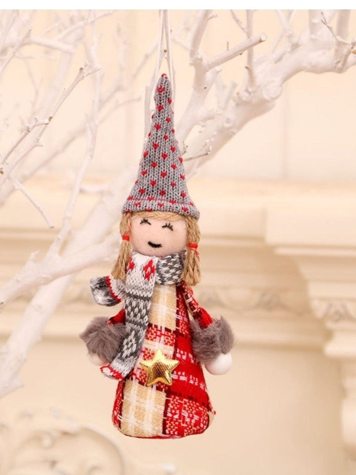 Assorted 2-Piece Christmas Doll Hanging Widgets NicholesGifts