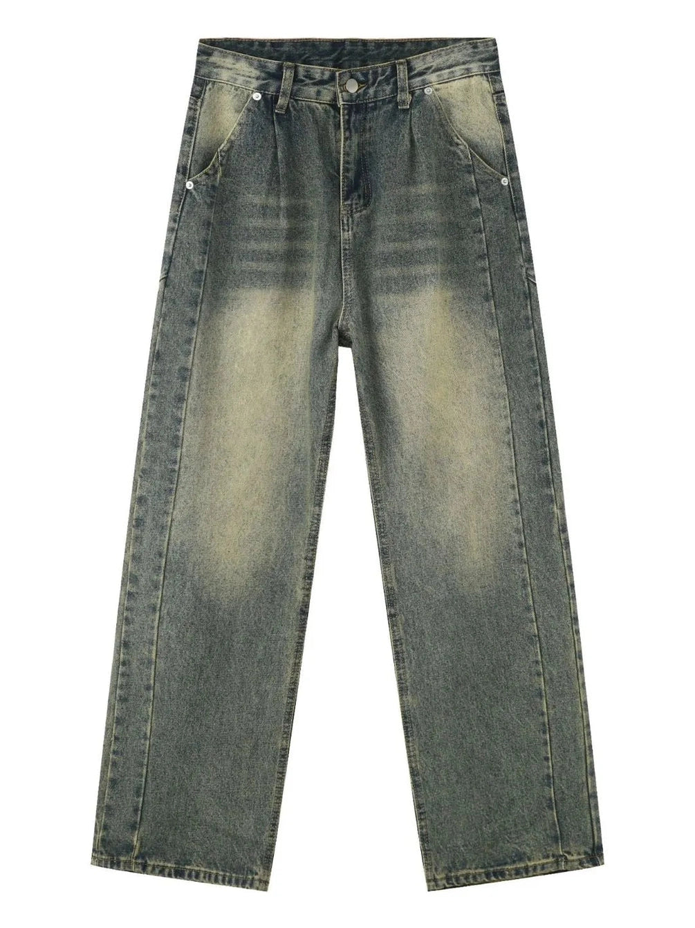 Men's Wide Leg Jeans Trendsi