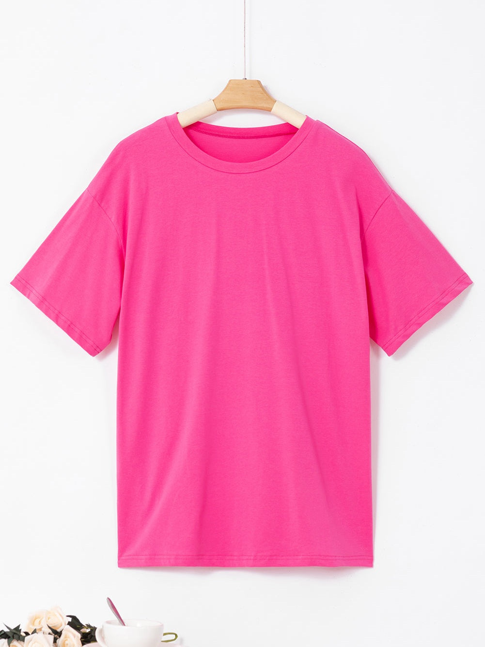 SUN SHINE ON MY MIND Round Neck T-Shirt