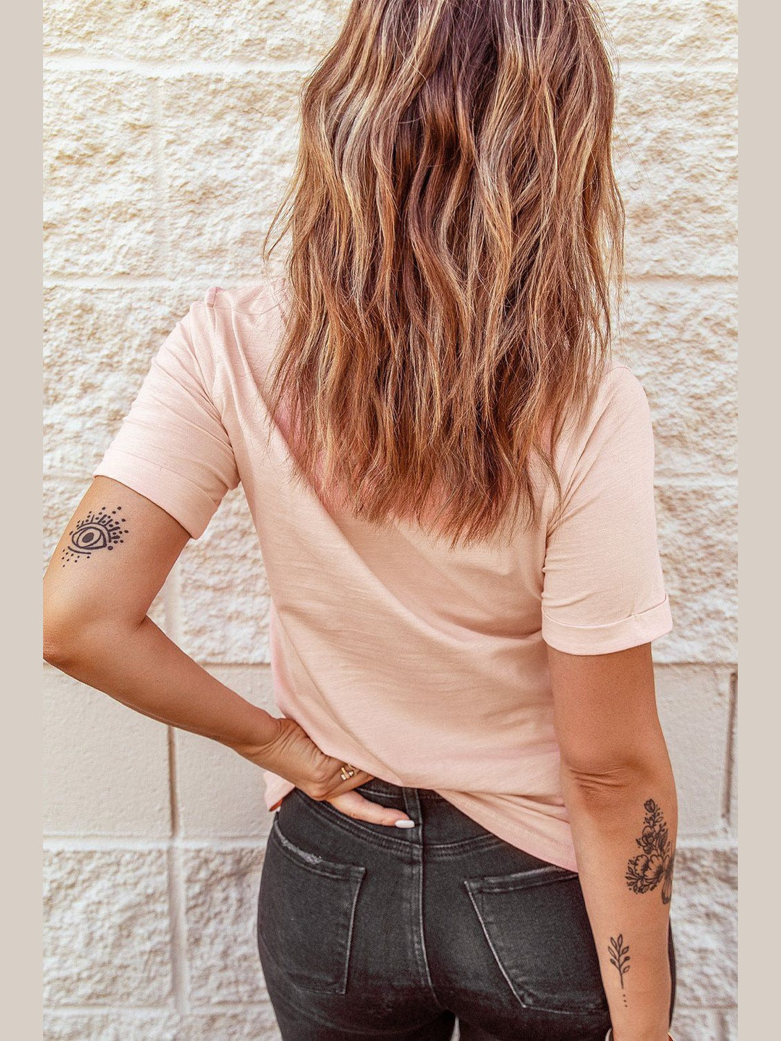 Women Rabbit Graphic Easter Tee Shirt