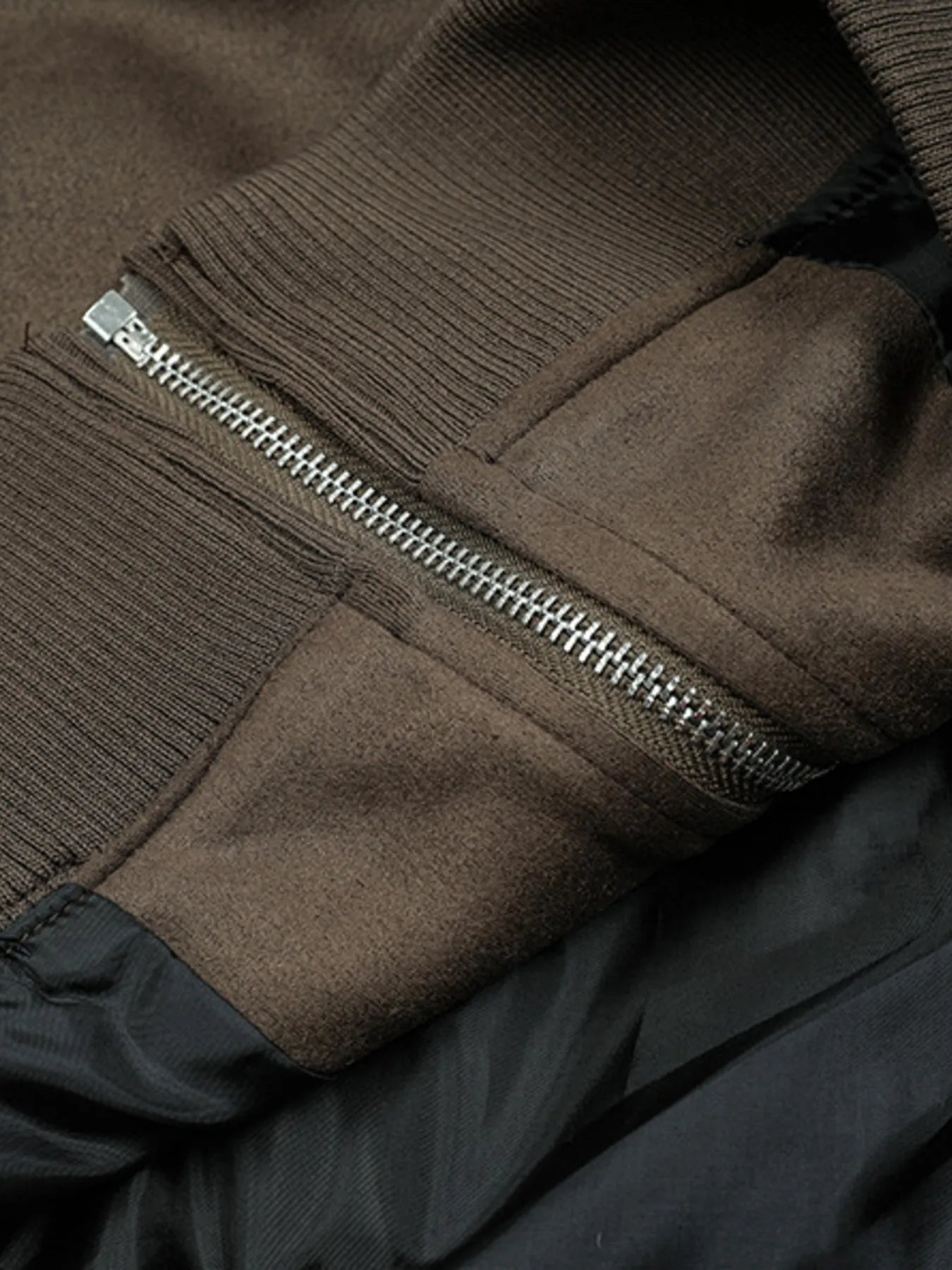 Men's Zip Up Long Sleeve Jacket Trendsi