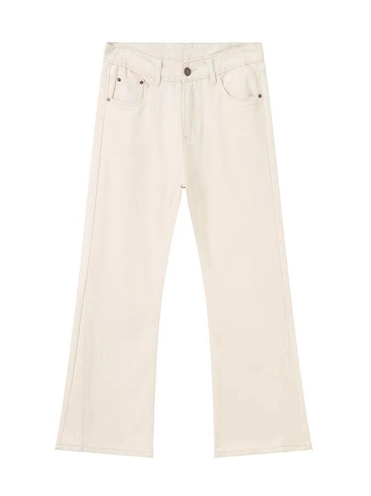 Mid Rise Jeans with Pockets Trendsi