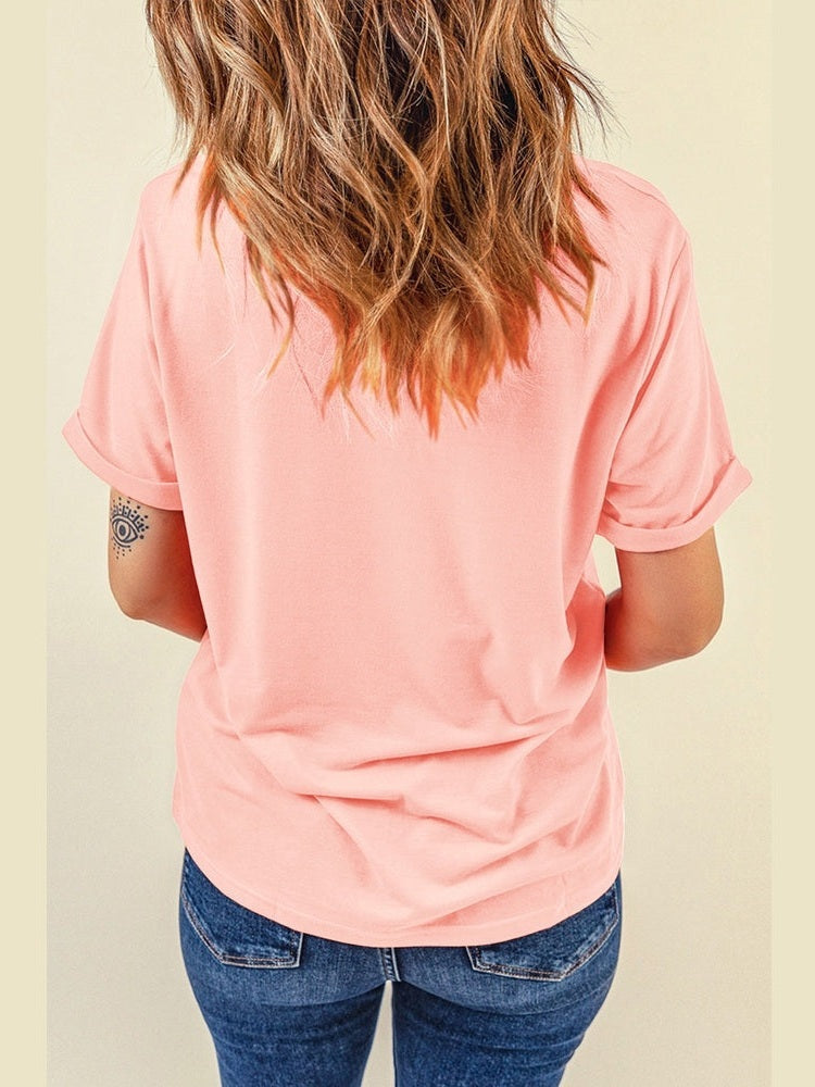 IN MY MAMA ERA Round Neck T-Shirt