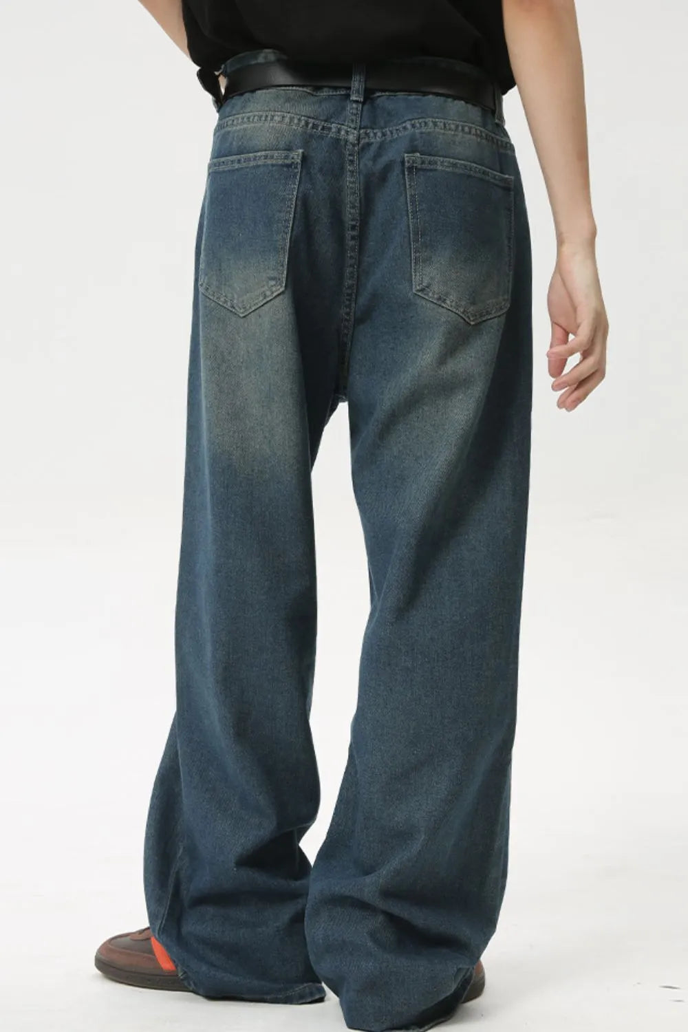 Men's Mid Rise Straight Leg Jeans Trendsi