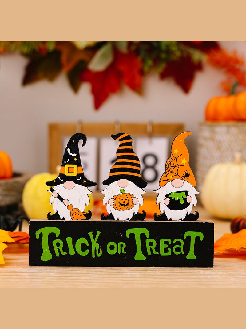 Assorted 2-Piece Halloween Element Ornaments