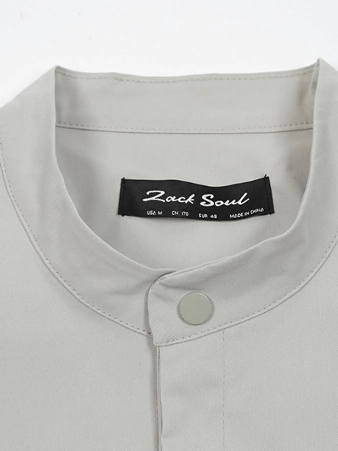 Men's Long Sleeve Jacket with Chest Pockets Trendsi