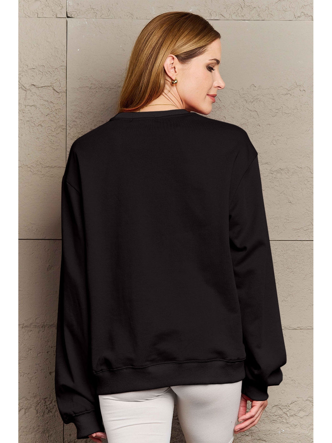 Simply Love Full Size ROCK & ROLL Round Neck Sweatshirt NicholesGifts