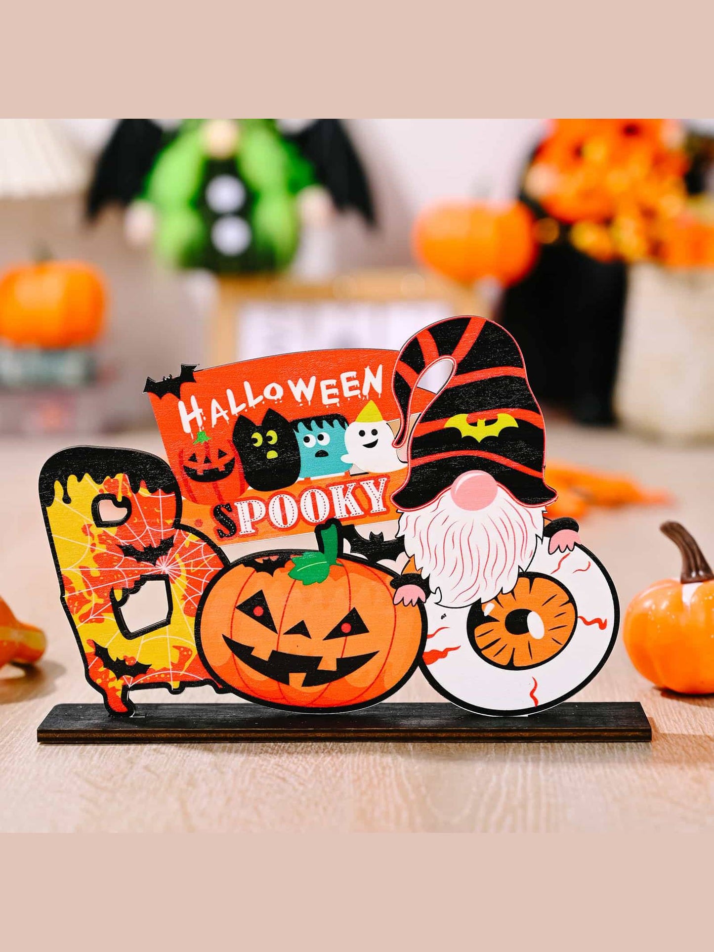 Assorted 2-Piece Halloween Element Ornaments