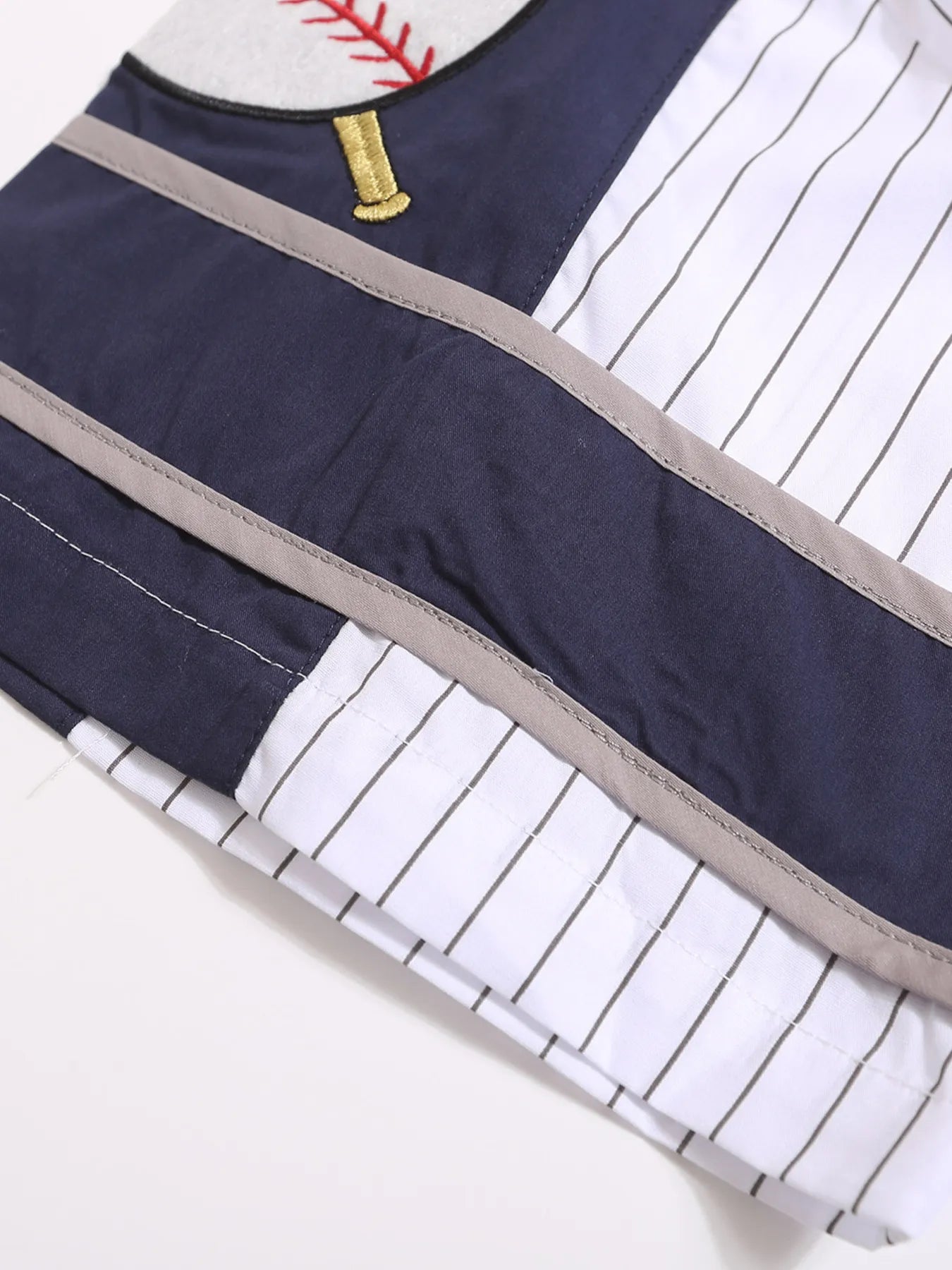 Men's Retro Baseball Style Short Sleeve Button-Up Shirt NicholesGifts