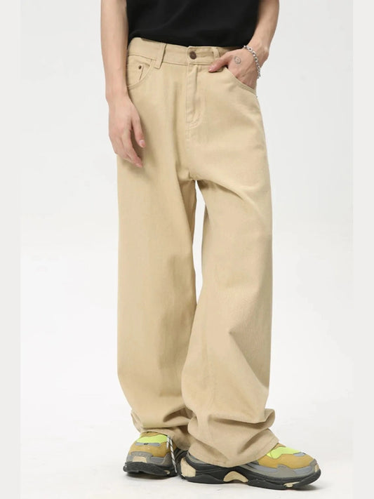 Wide Leg Jeans with Pockets Trendsi