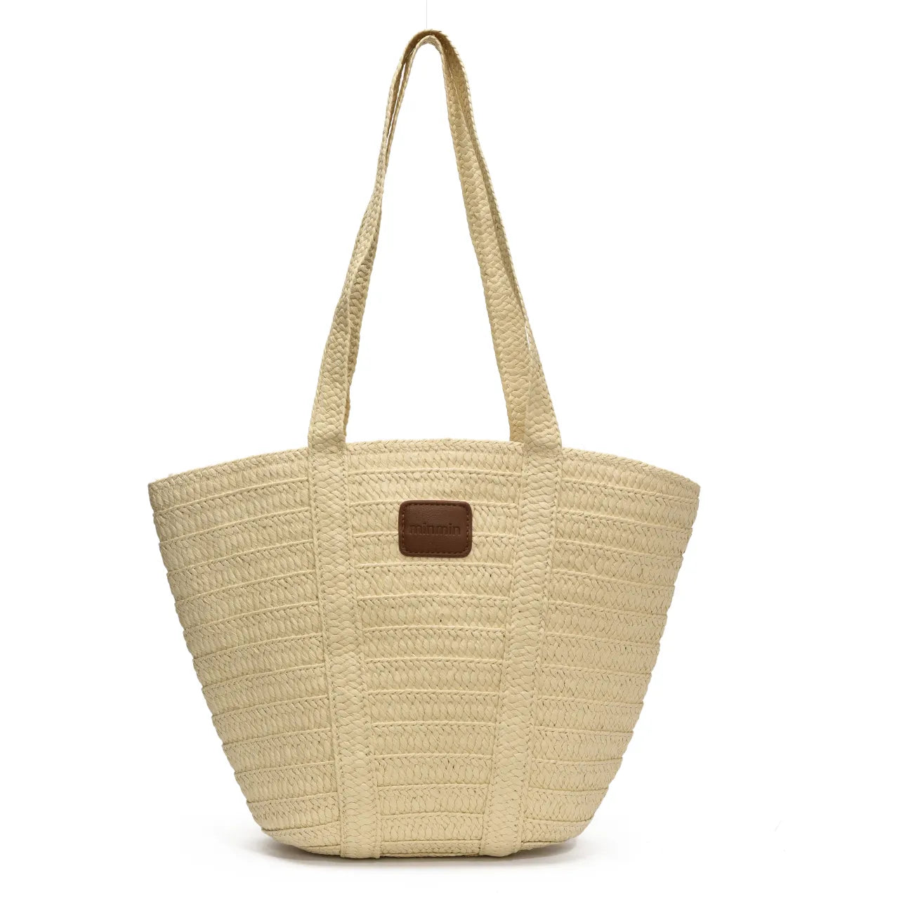Woven Straw Beach Tote Bag Trendsi