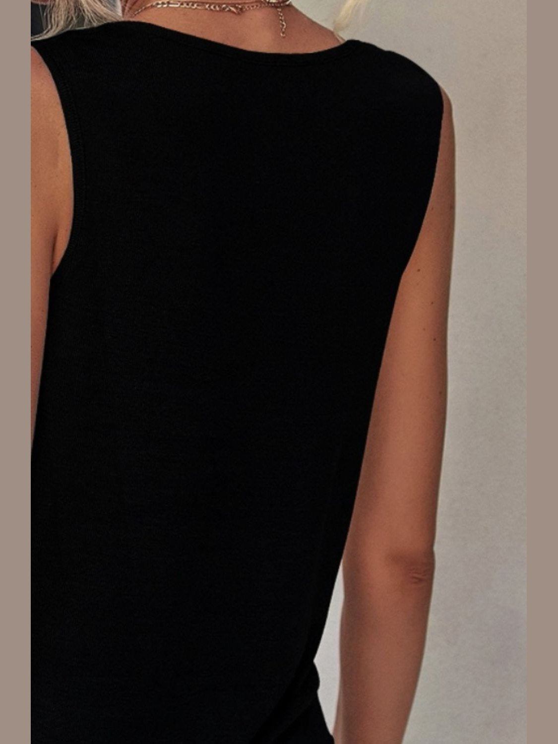 Color Block Wide Strap Tank NicholesGifts