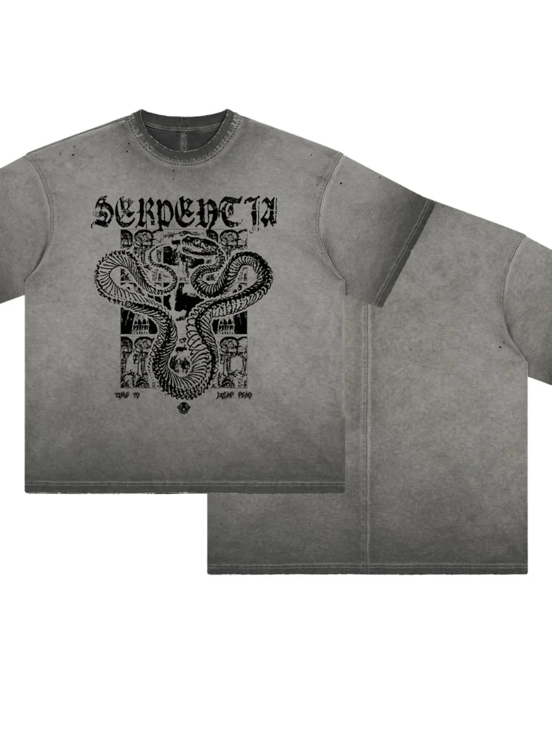 Men's Graphic Round Neck Half Sleeve T-Shirt Trendsi