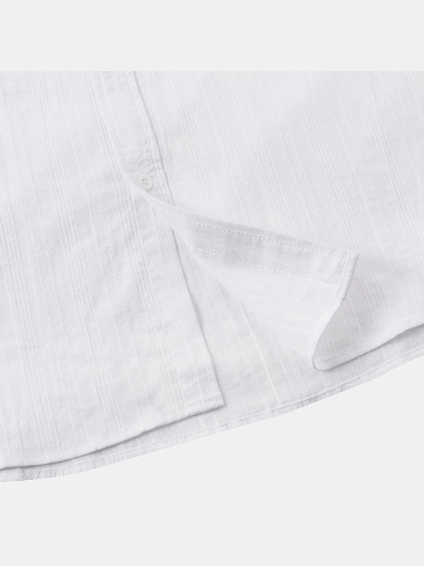 Men's Short Sleeve Button Down Shirt with Chest Pocket Trendsi