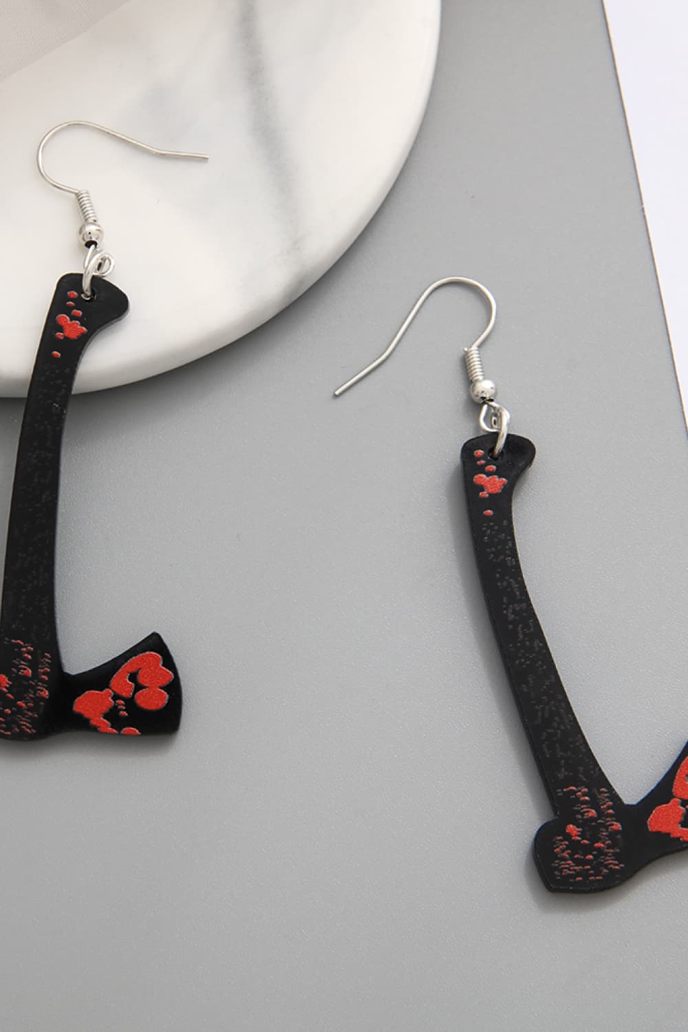 Women Bloody Horror Halloween Drop Earrings NicholesGifts