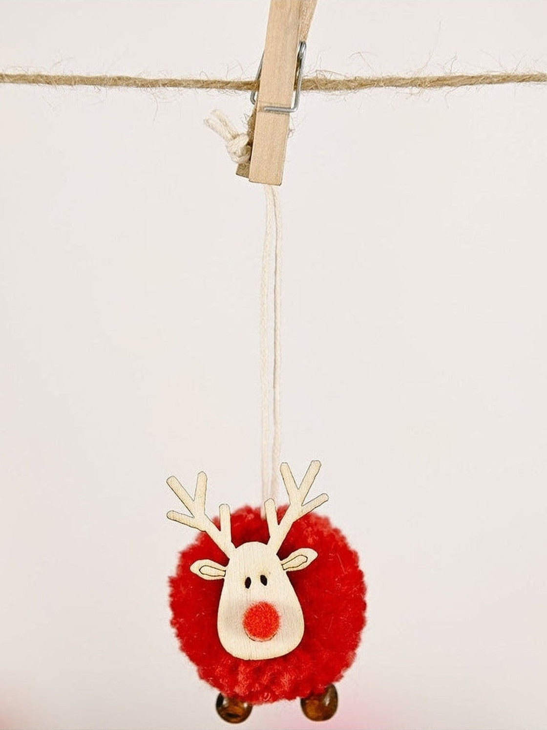 4-Piece Reindeer Hanging Widgets