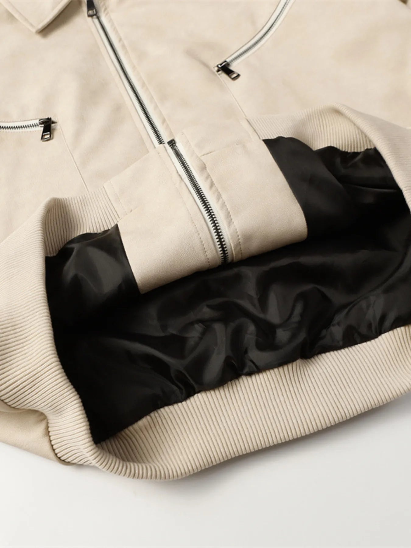 Men's Zip Up Long Sleeve Jacket Trendsi