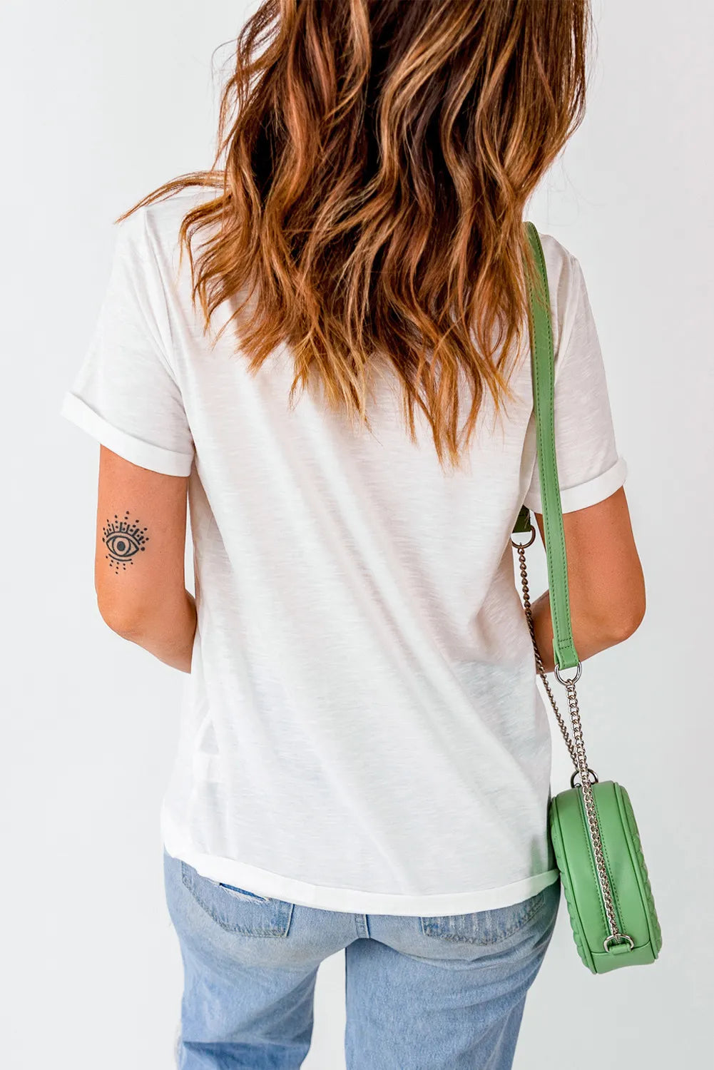 Graphic Round Neck Short Sleeve T-Shirt NicholesGifts
