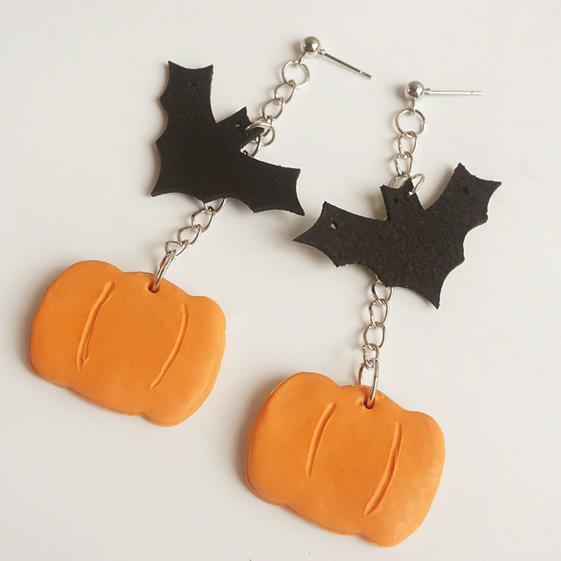Women Halloween Theme Dangle Earrings NicholesGifts