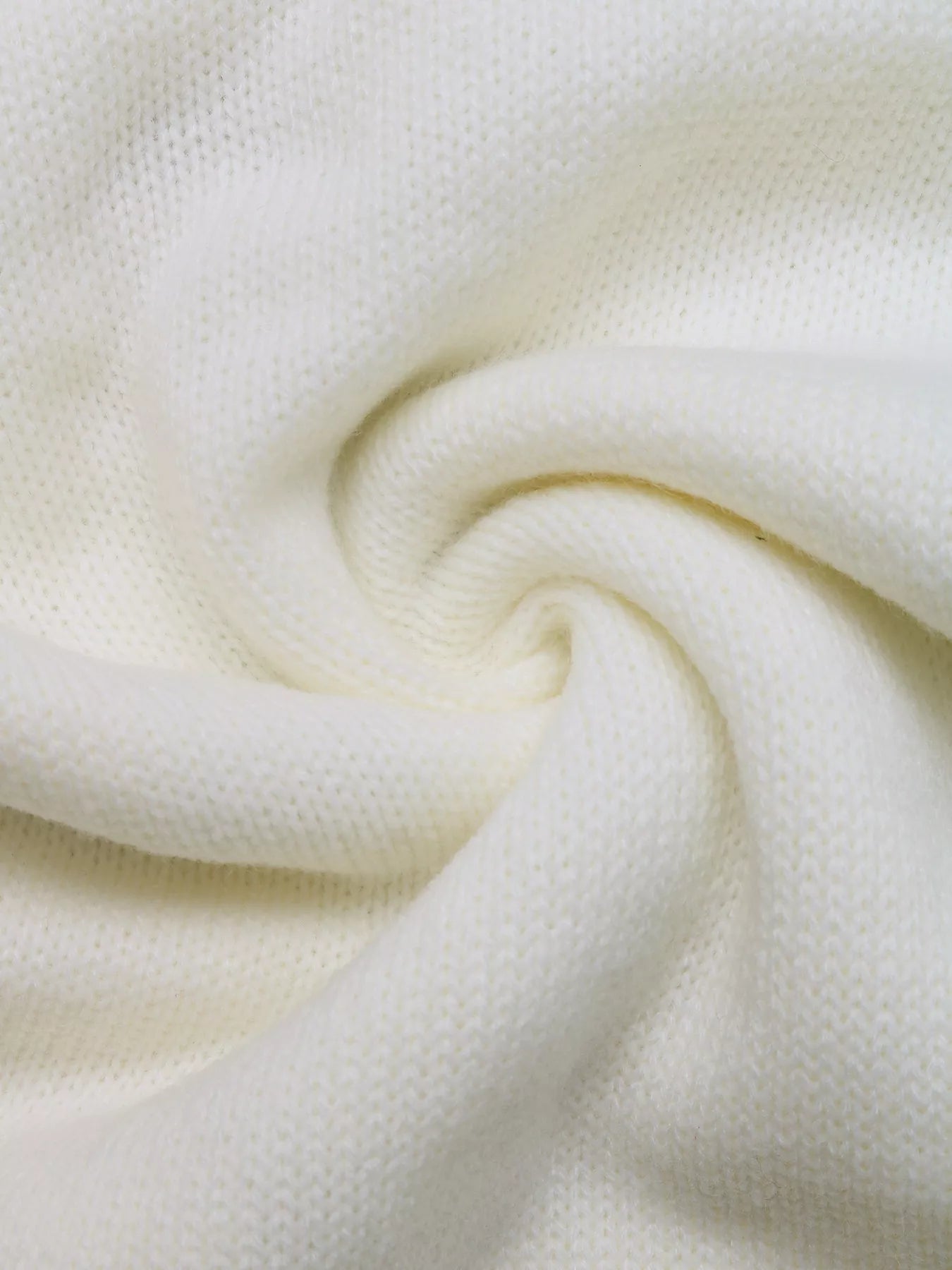 Bow Pattern Long Sleeve Sweater Trendsi