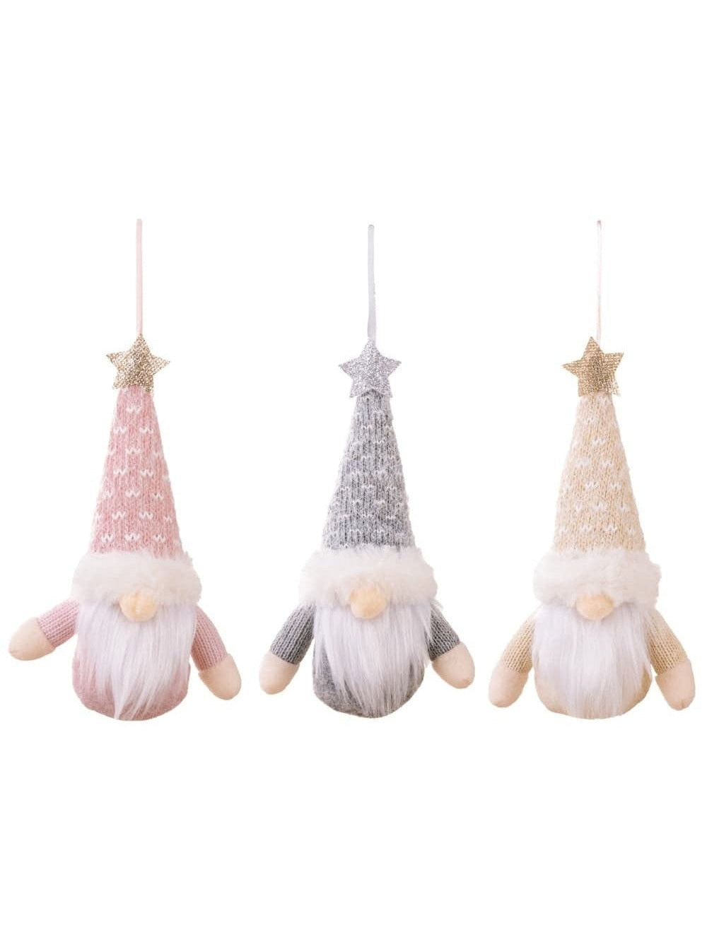 Assorted 2-Piece Faceless Gnome Hanging Widgets