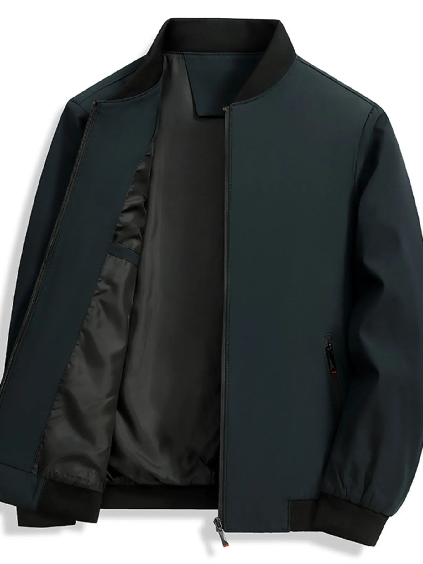 Men's Zip Up Long Sleeve Jacket Trendsi