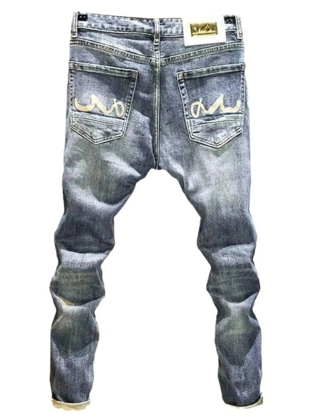 Men's Skinny Jeans with Pockets Trendsi