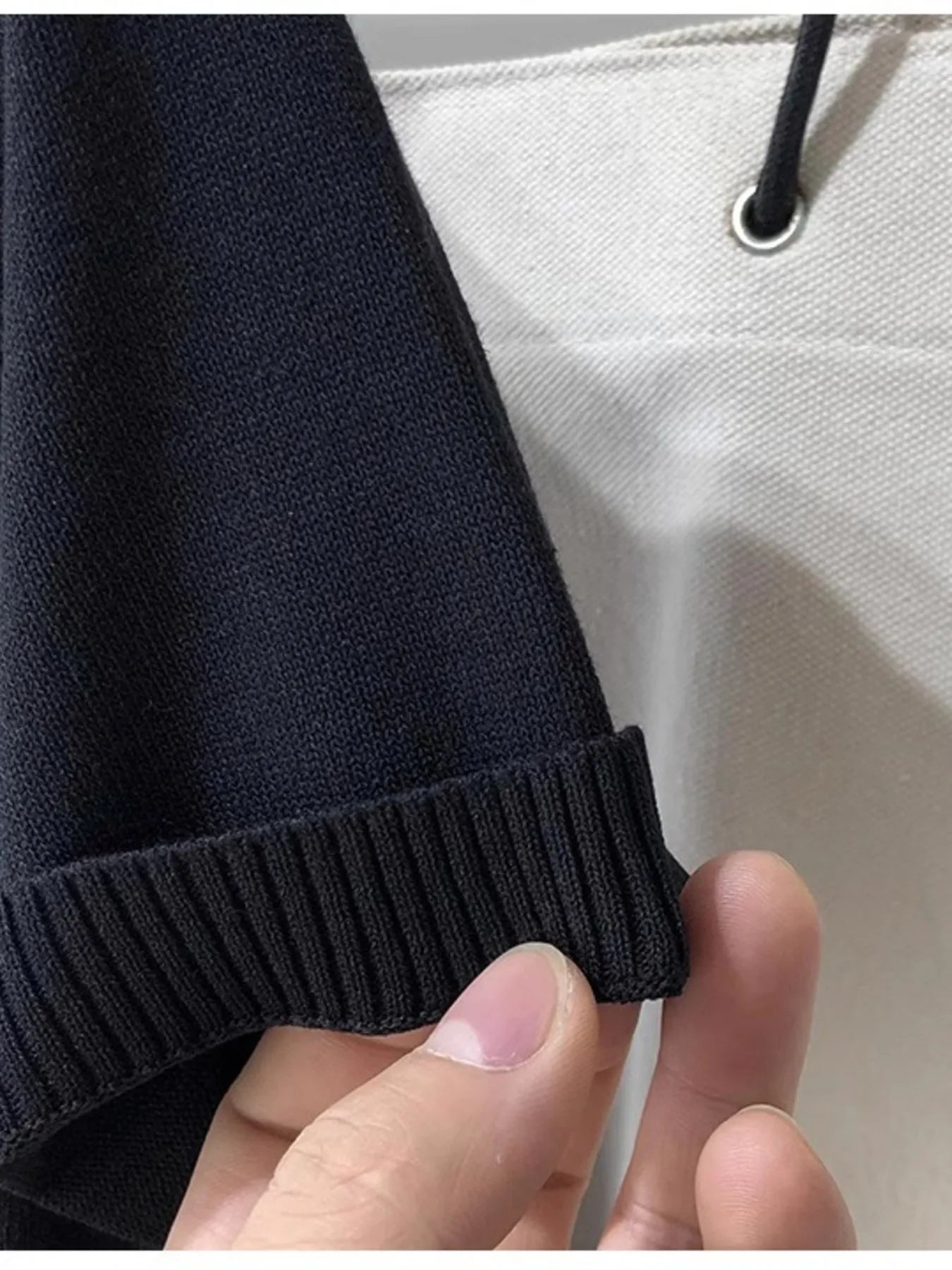 Men's Full Size Contrast Trim Knit Polo Shirt Plus Size