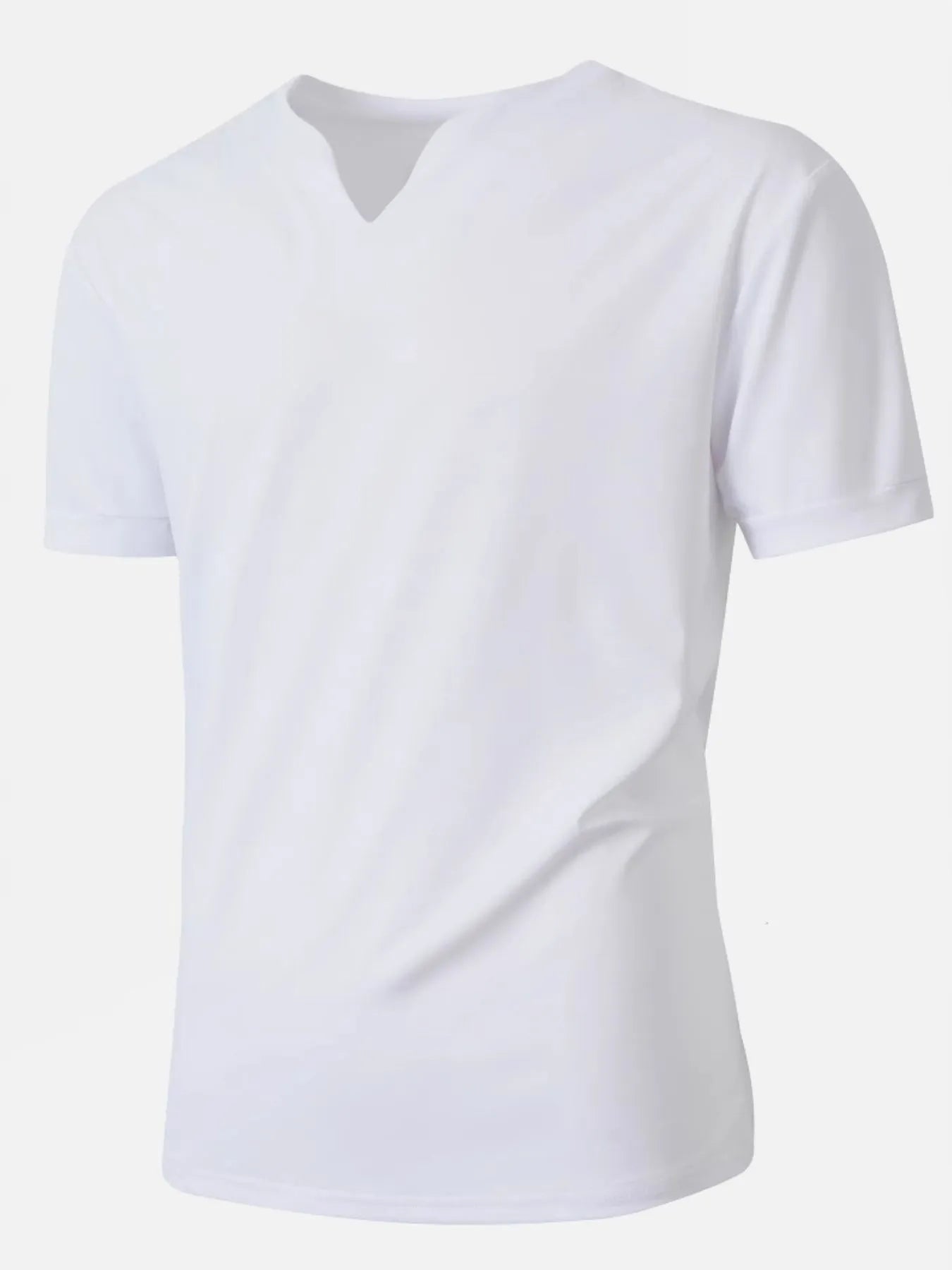 Men's Solid Color Short Sleeve T-Shirt NicholesGifts