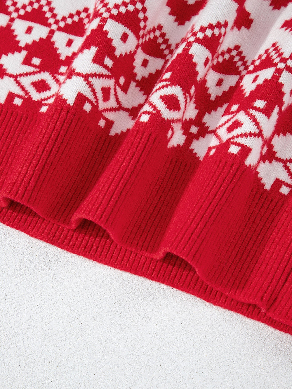 Christmas Element Turtleneck Long Sleeve Sweater NicholesGifts