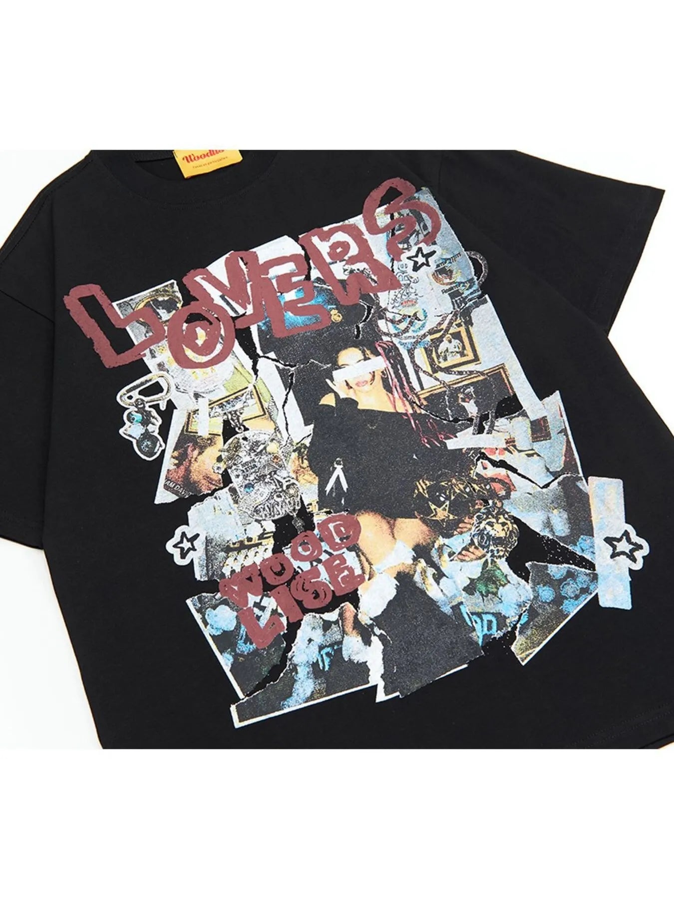 Men's Graphic Short Sleeve Oversized T-Shirt Trendsi