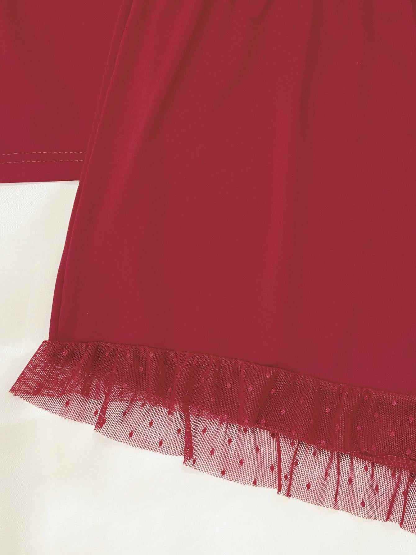Gathered Detail Spliced Mesh Sleeveless Top and Shorts Lounge Set nicholesgifts