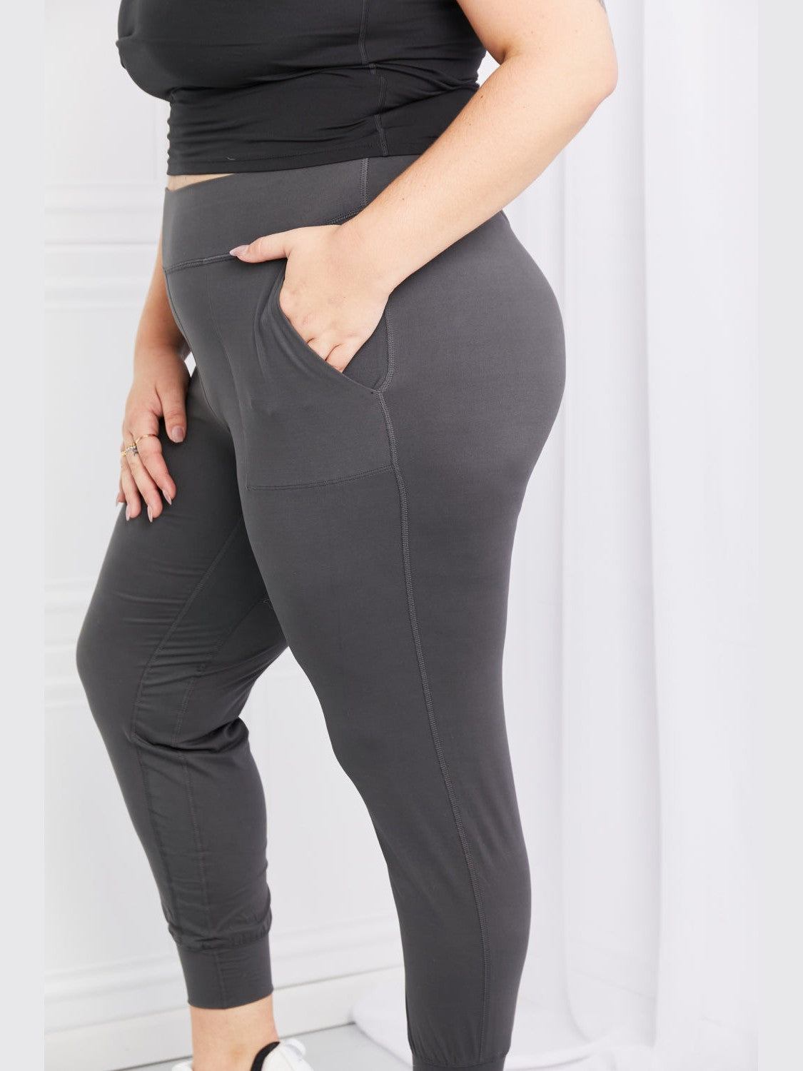 Women Leggings Depot Full Size Pocketed High Waist Pants NicholesGifts