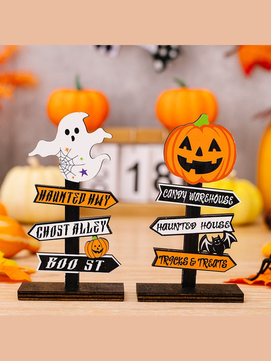 2-Piece Halloween Element Decor Ornaments NicholesGifts