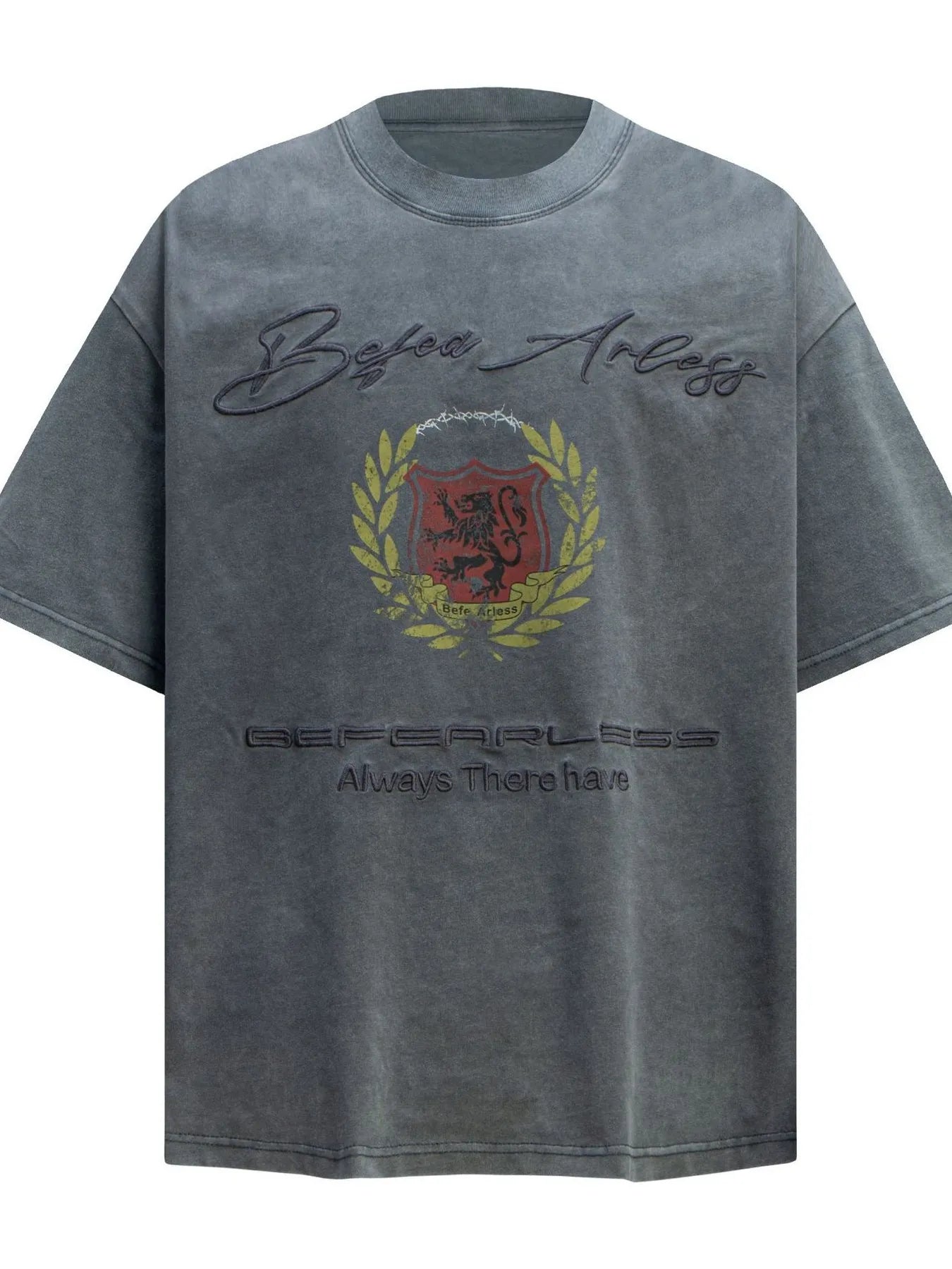 Men's Graphic Round Neck Short Sleeve T-Shirt Trendsi