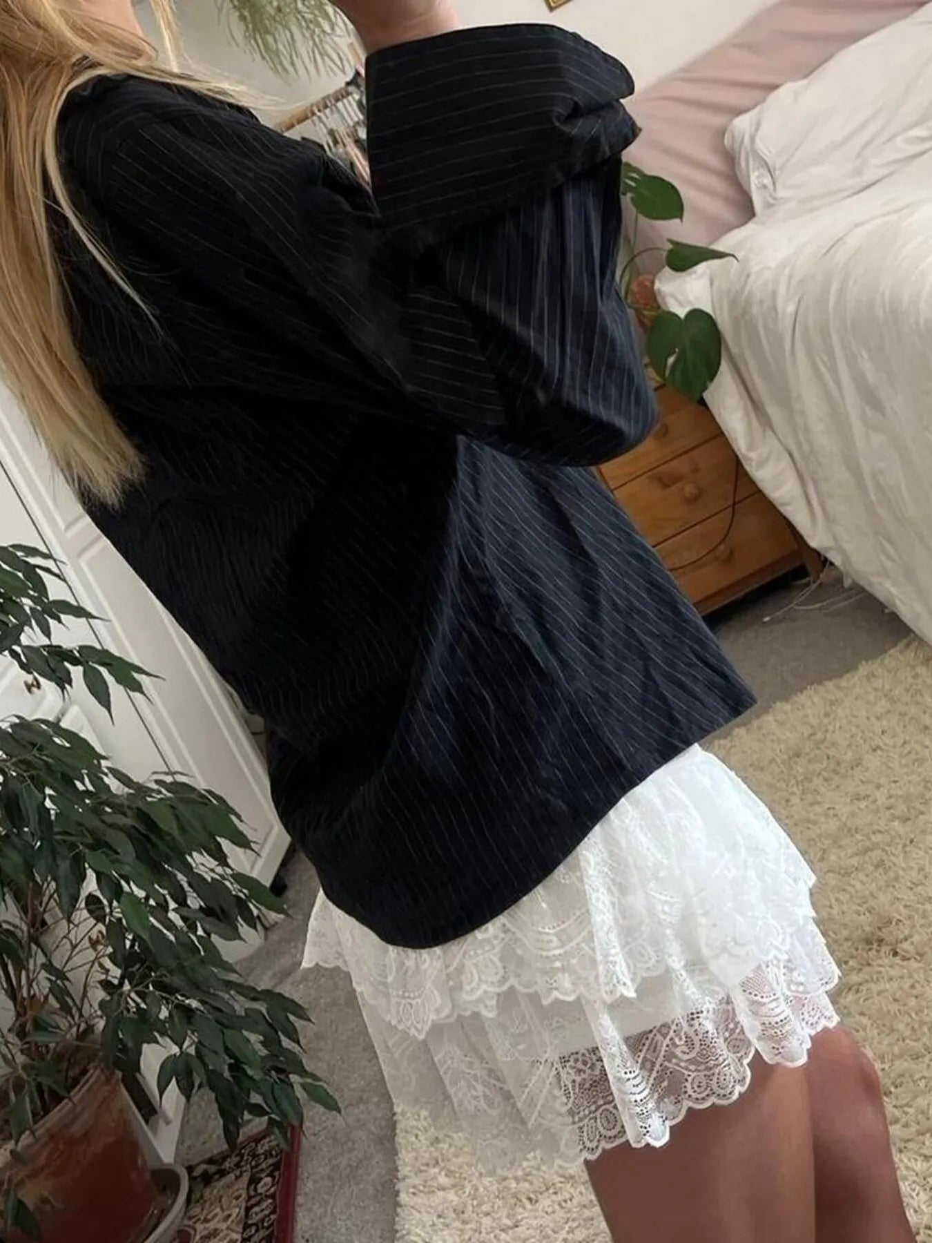 Printed Button-Down Long Sleeve Shirt NicholesGifts