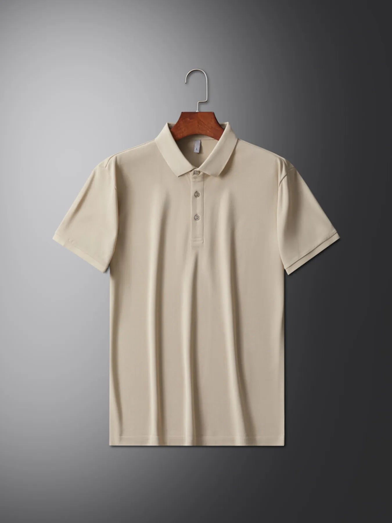 Men's Plus Size Slim Fit Short Sleeve Polo Shirt